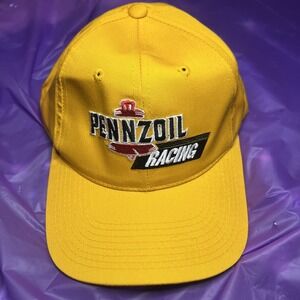 Pennzoil Nascar Racing Team Snapback Hat Dale Earnhardt Vintage 1990's Cap Lid
